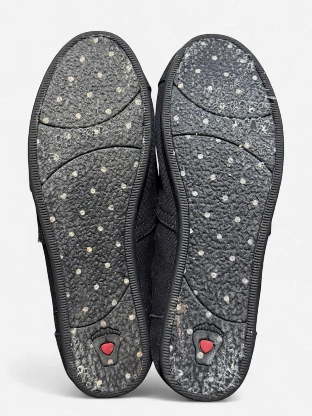 BOBS | Black Slip-on Shoes | Memory Foam Sole | Size 6.5